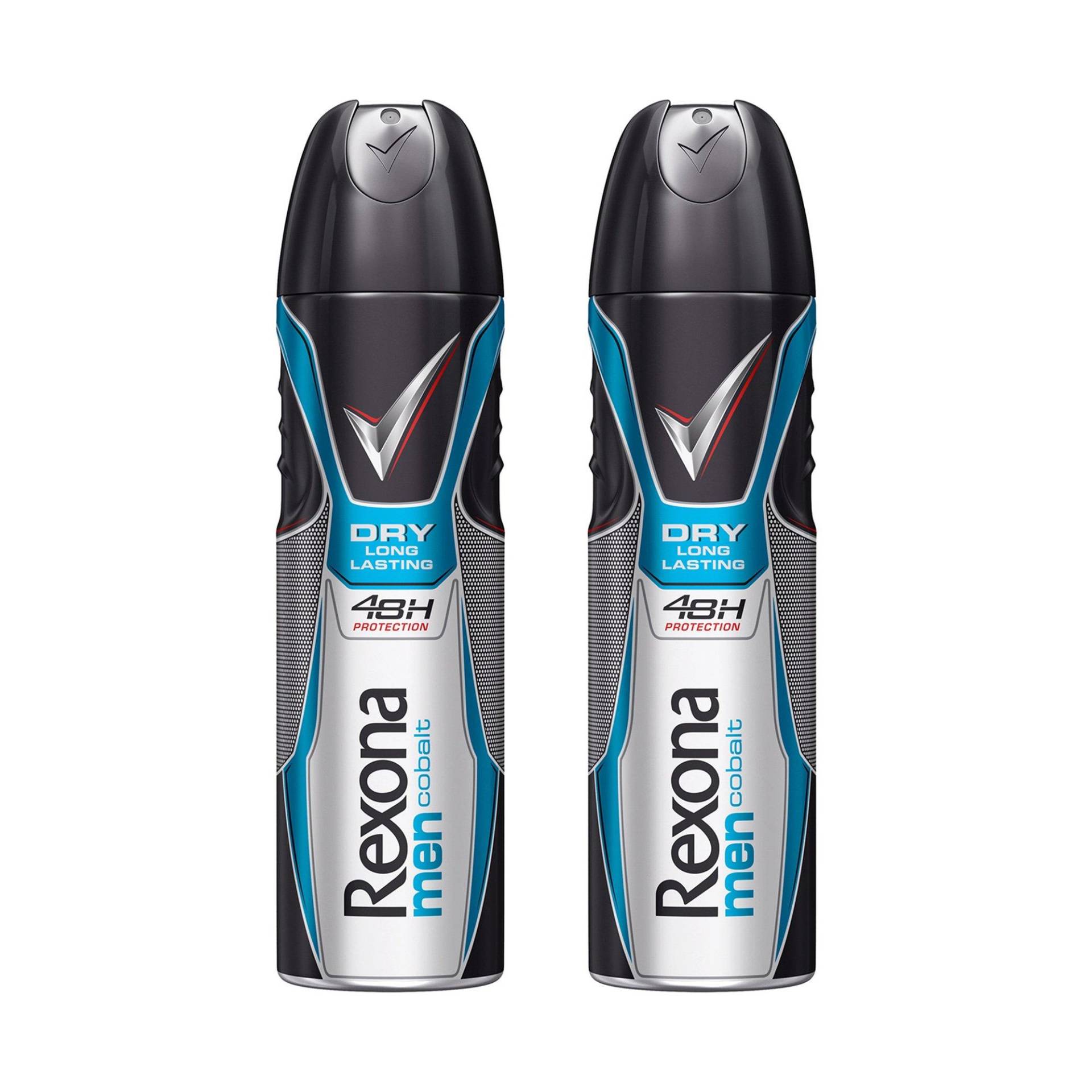 Men Cobalt Deo Aero Duo Unisex Blau 2 x 150ml von Rexona