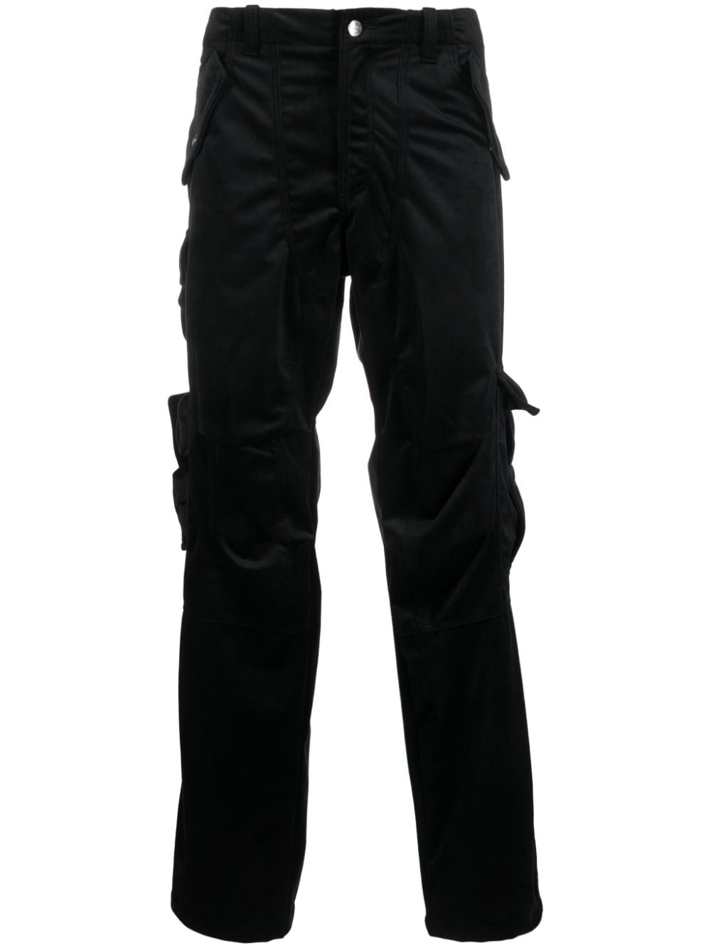 RHUDE straight-leg cargo trousers - Black von RHUDE
