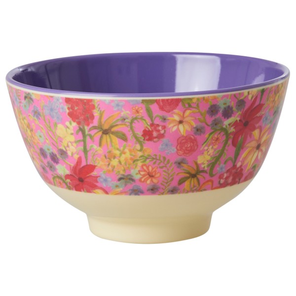 Rice - Melamine Bowl with Print - Schüssel Gr 700 ml bunt von Rice