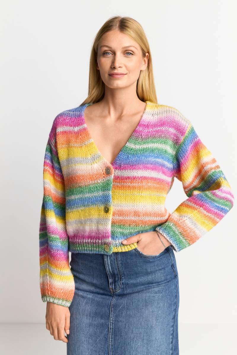 RICHROYAL Cardigan, Mit auffälligen Streifenmuster von RICHROYAL
