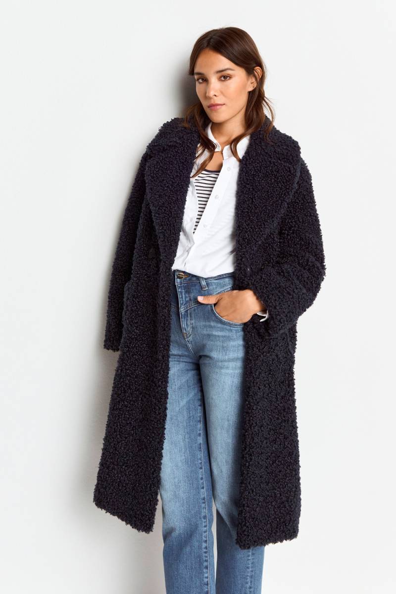RICHROYAL Fellimitatmantel, im Teddyfell-Look von RICHROYAL