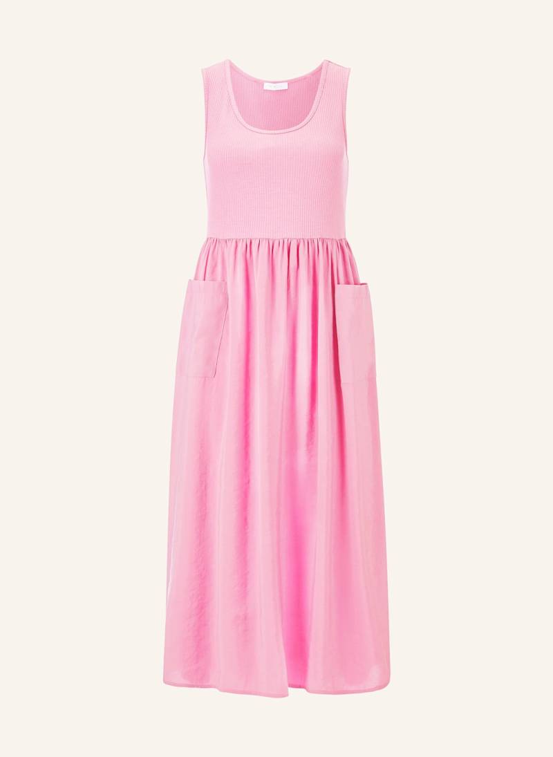Rich & Royal Kleid Im Materialmix rosa von Rich & Royal