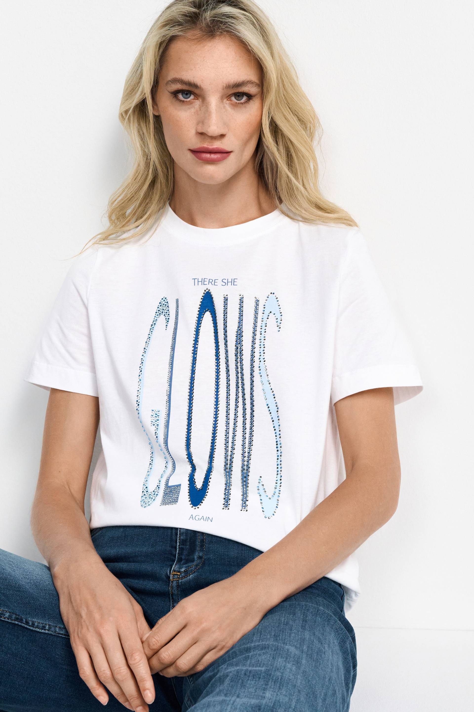 RICHROYAL Kurzarmshirt, Print "There she GLOWS again" RICHROYAL Kurzarmshirt, Print "There she GLOWS again" von RICHROYAL