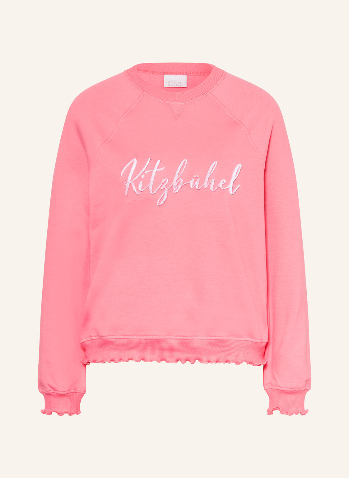 Rich & Royal Sweatshirt pink von Rich & Royal