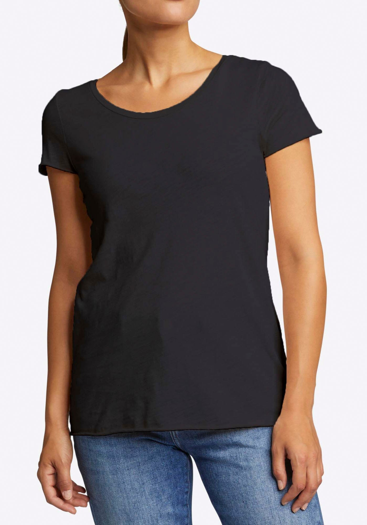RICHROYAL T-Shirt, in femininer Basic-Form RICHROYAL T-Shirt, in femininer Basic-Form von RICHROYAL
