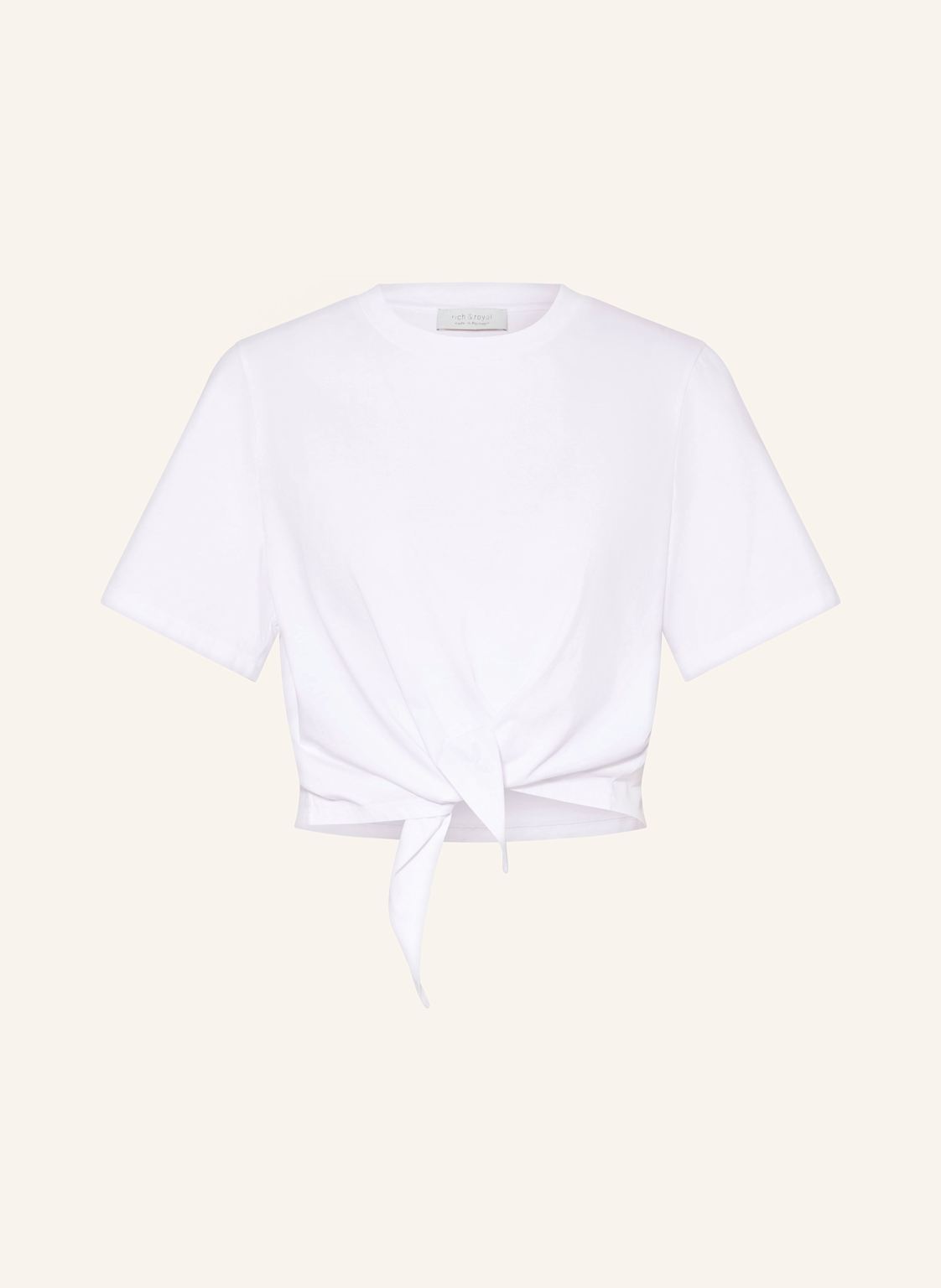 Rich & Royal T-Shirt weiss von Rich & Royal