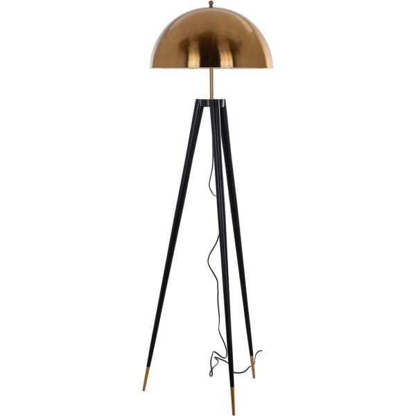 Stehlampe Reeve schwarz gold von Richmond Interiors