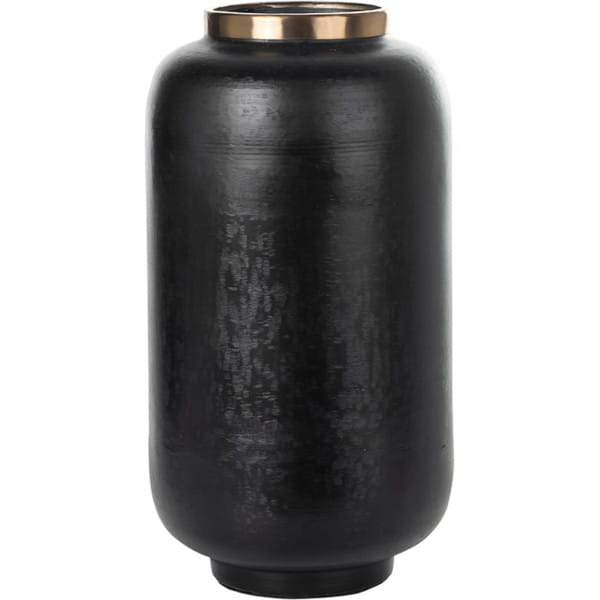 Vase Delmor schwarz medium von Richmond Interiors