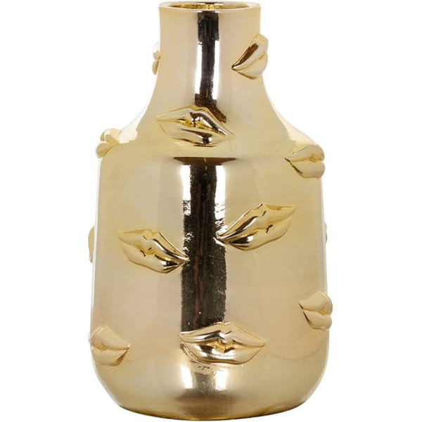 Vase Kisses gold klein von Richmond Interiors