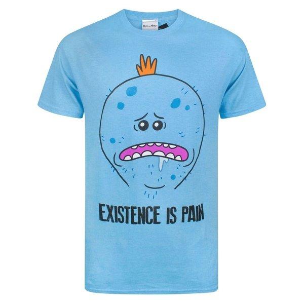 Meeseeks Existence Is Pain Tshirt Herren Blau M von Rick And Morty