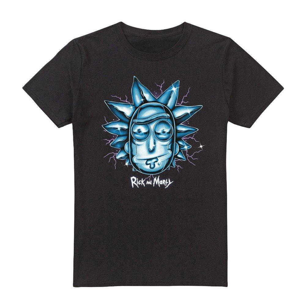 Tshirt Herren Schwarz L von Rick And Morty