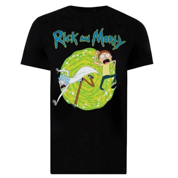 Tshirt Herren Schwarz XL von Rick And Morty