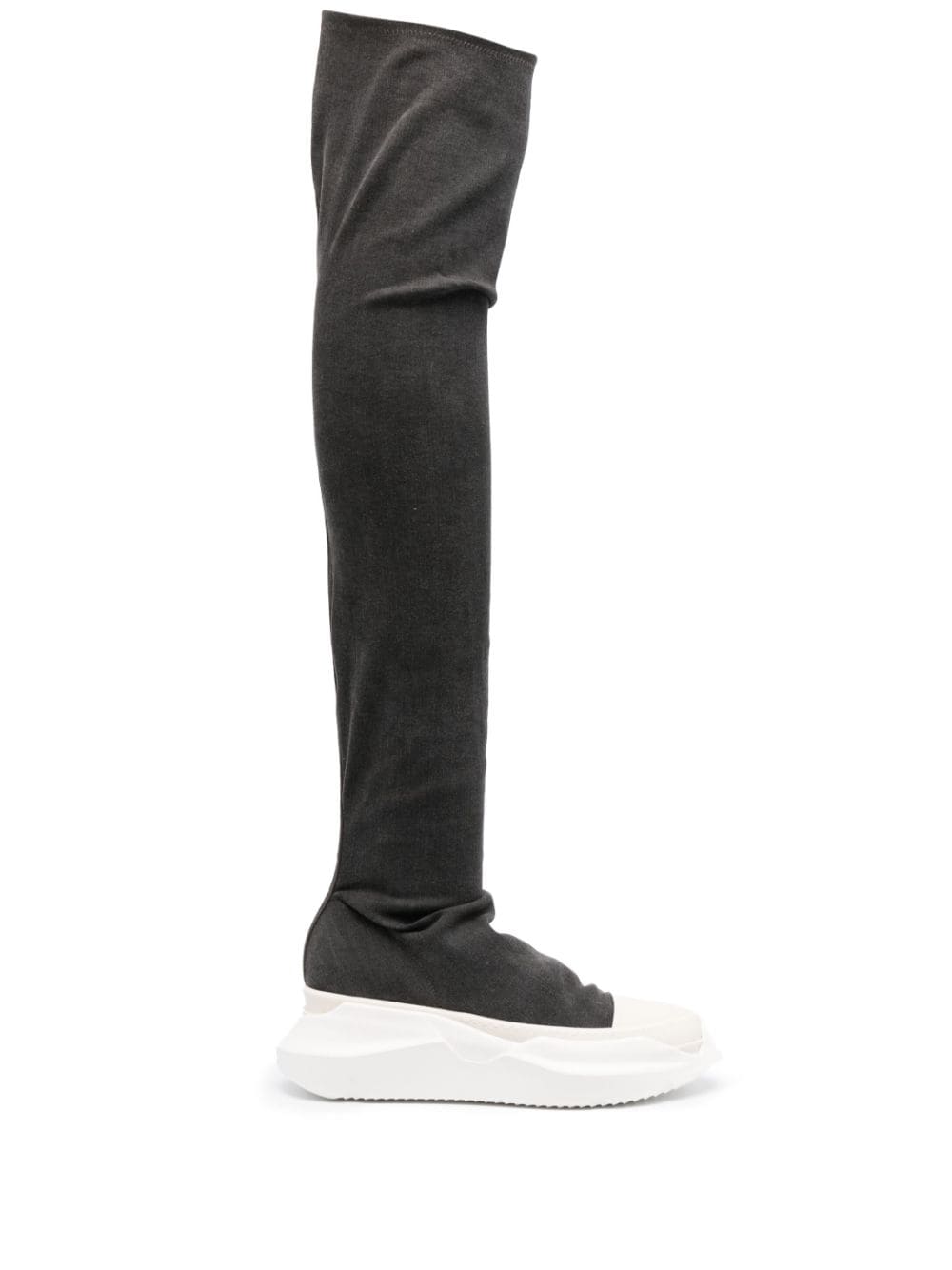 Rick Owens DRKSHDW Abstract Stockings denim boots - Grey von Rick Owens DRKSHDW