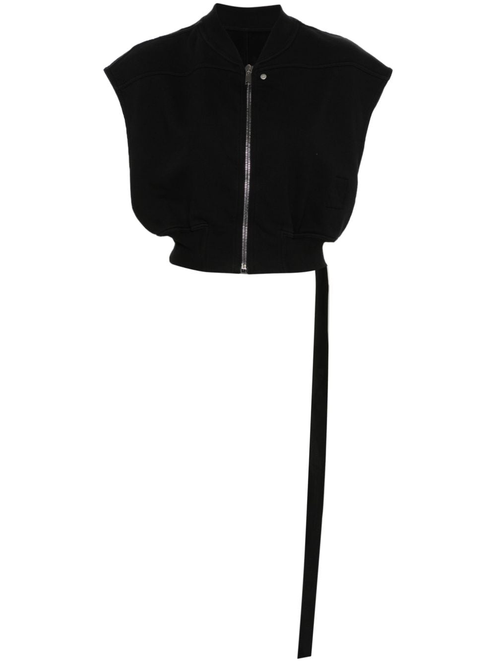 Rick Owens DRKSHDW Babel Tatlin zip-up sweatshirt - Black von Rick Owens DRKSHDW
