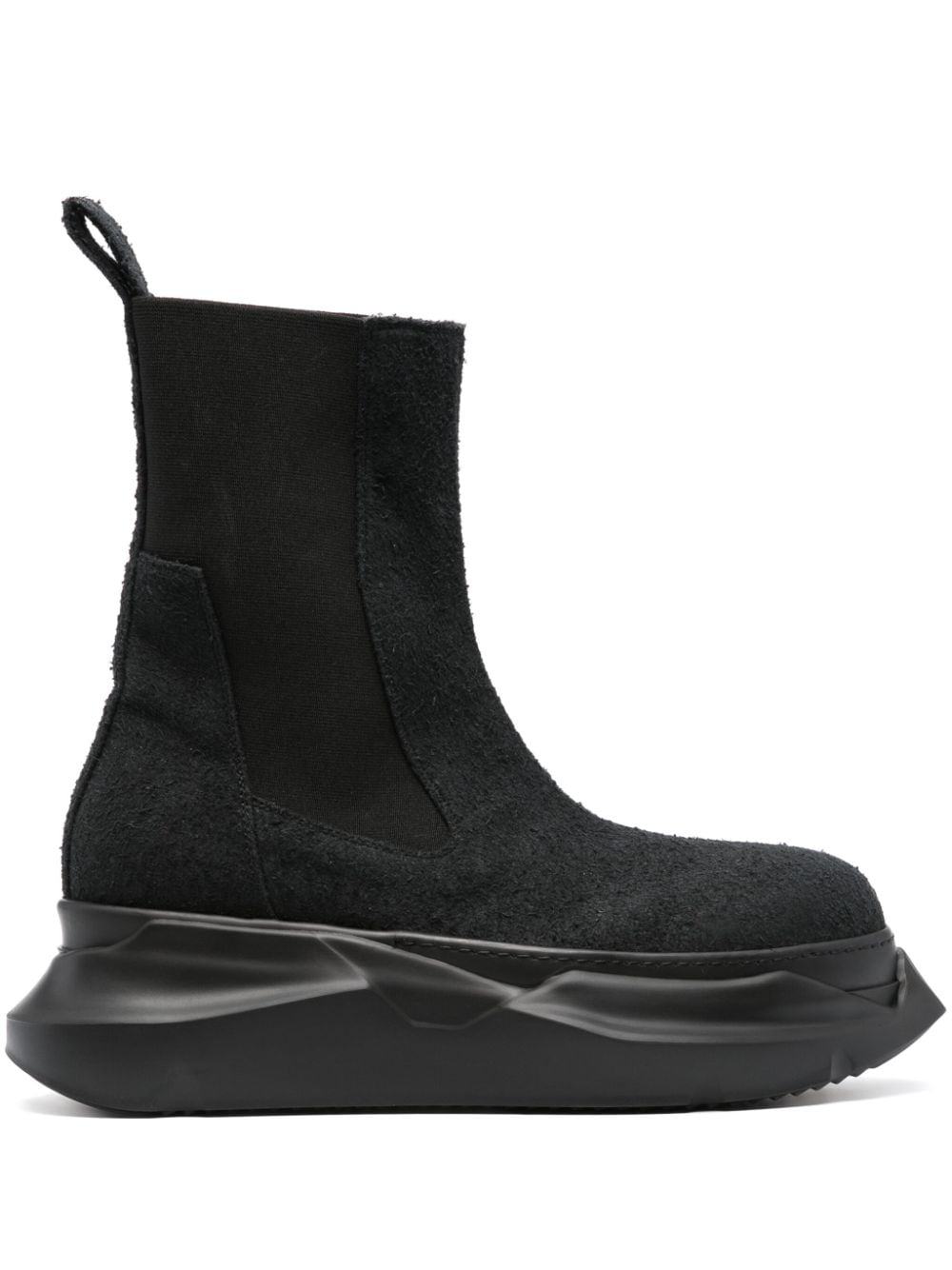 Rick Owens DRKSHDW Beatle Turbo Cyclops panelled boots - Black von Rick Owens DRKSHDW