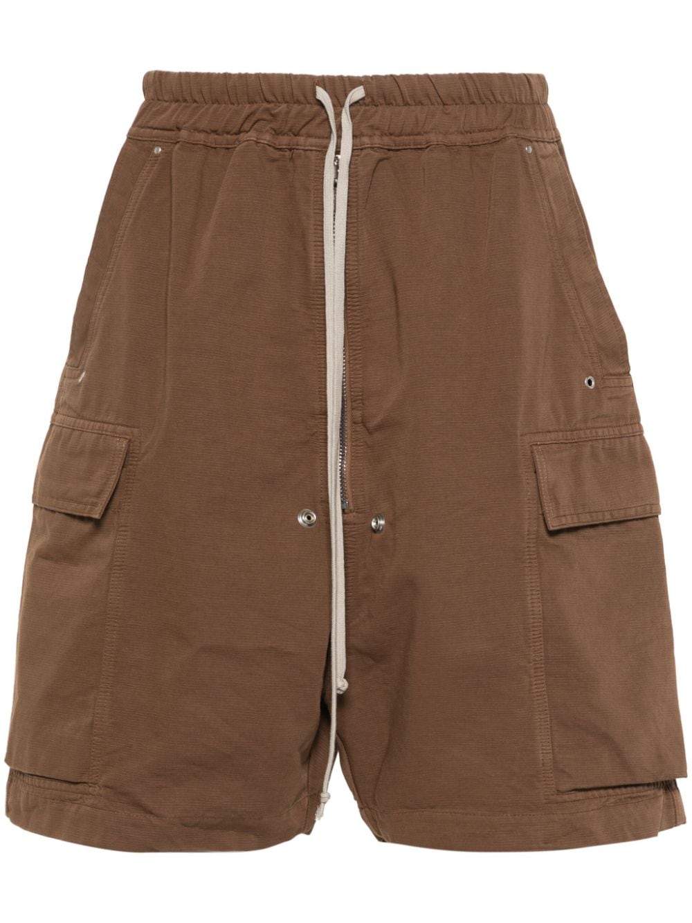 Rick Owens DRKSHDW Cargobela cotton bermuda shorts - Brown von Rick Owens DRKSHDW