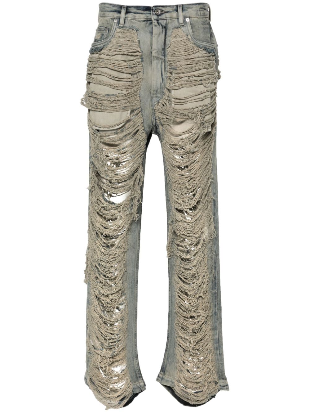 Rick Owens DRKSHDW Geth distressed-finish jeans - Blue von Rick Owens DRKSHDW