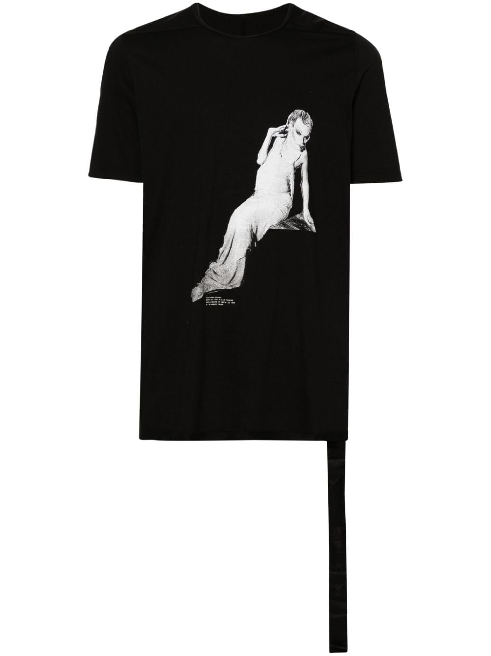 Rick Owens DRKSHDW Level T photograph-print T-shirt - Black von Rick Owens DRKSHDW