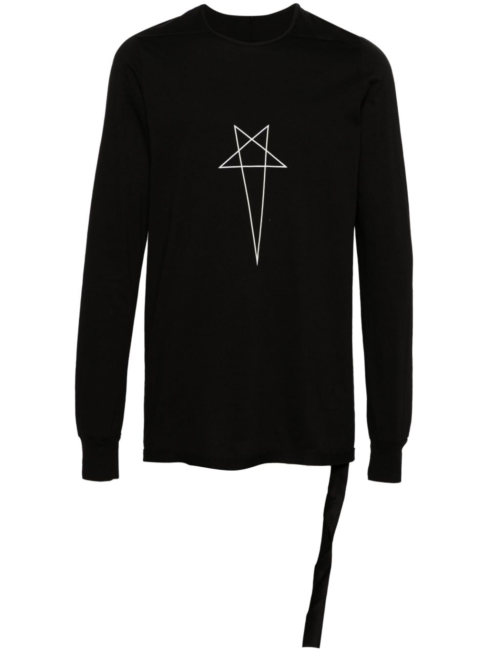 Rick Owens DRKSHDW Level star-print T-shirt - Black von Rick Owens DRKSHDW