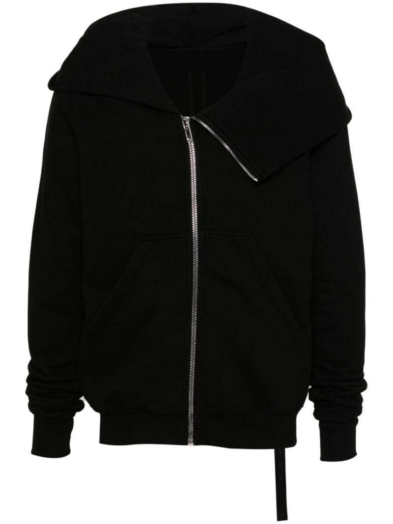 Rick Owens DRKSHDW Lido Mountain organic-cotton zip-up hoodie - Black von Rick Owens DRKSHDW