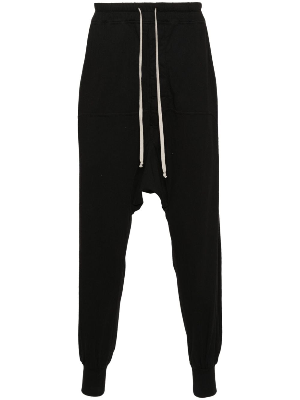 Rick Owens DRKSHDW Prisoner cotton track pants - Black von Rick Owens DRKSHDW