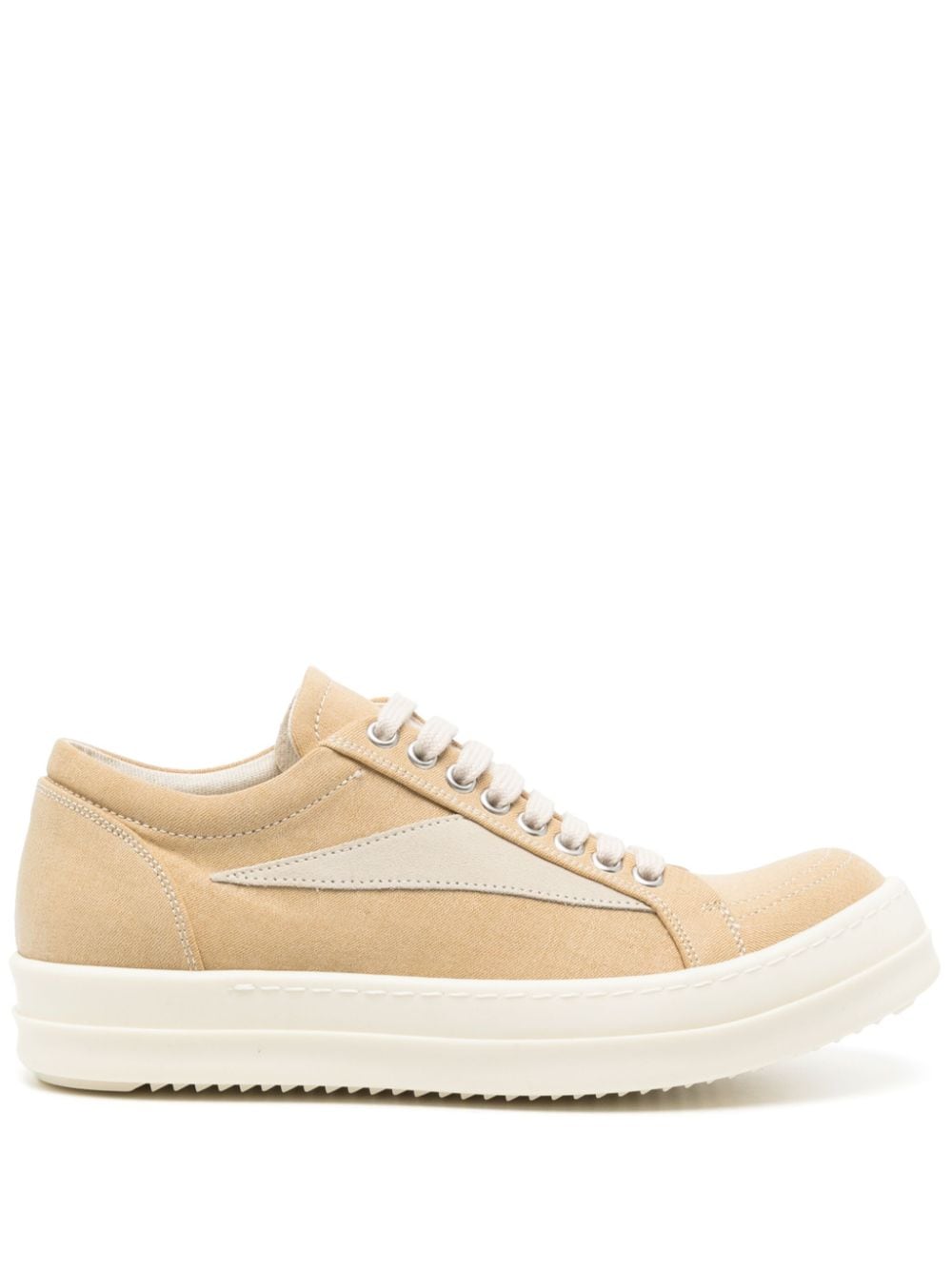 Rick Owens DRKSHDW Vintage denim sneakers - Yellow von Rick Owens DRKSHDW