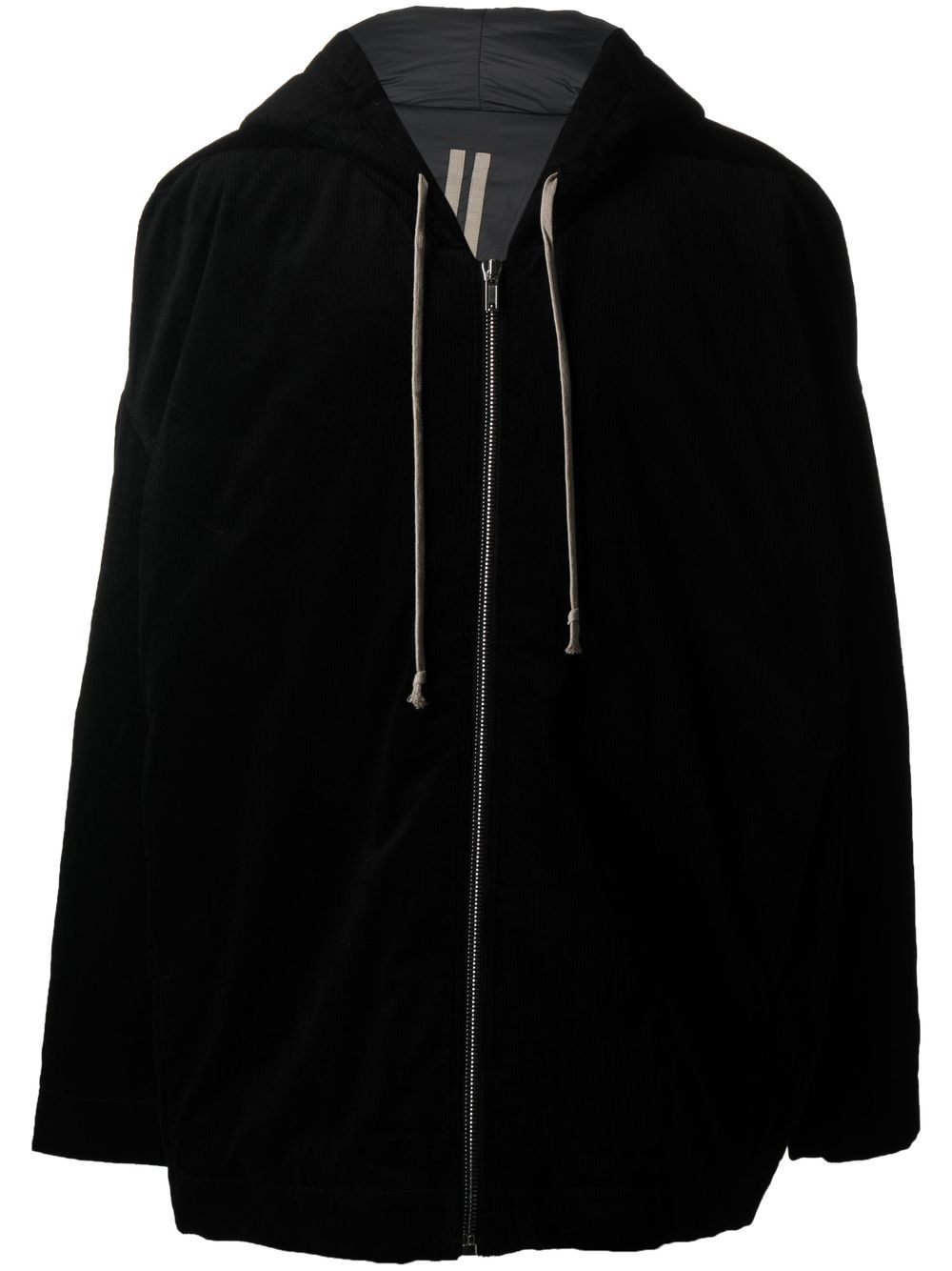 Rick Owens DRKSHDW drawstring hoodie jacket - Black von Rick Owens DRKSHDW