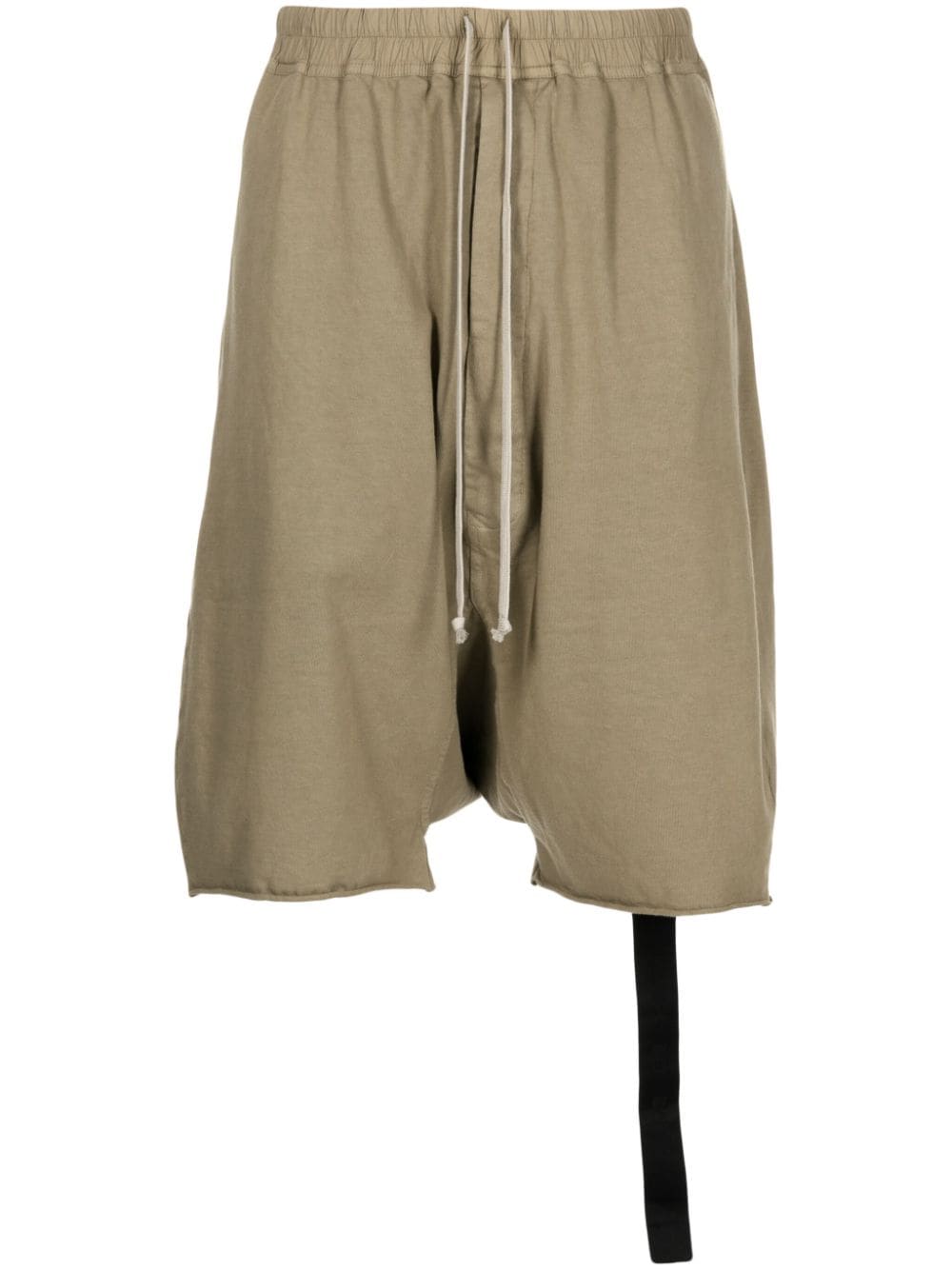 Rick Owens DRKSHDW drop-crotch knee-length shorts - Brown von Rick Owens DRKSHDW