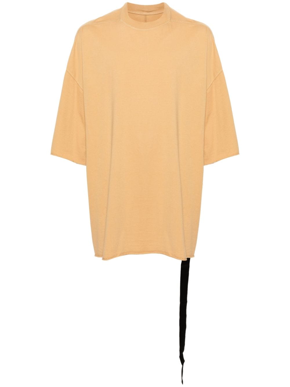 Rick Owens DRKSHDW drop-shoulder organic cotton T-shirt - Yellow von Rick Owens DRKSHDW