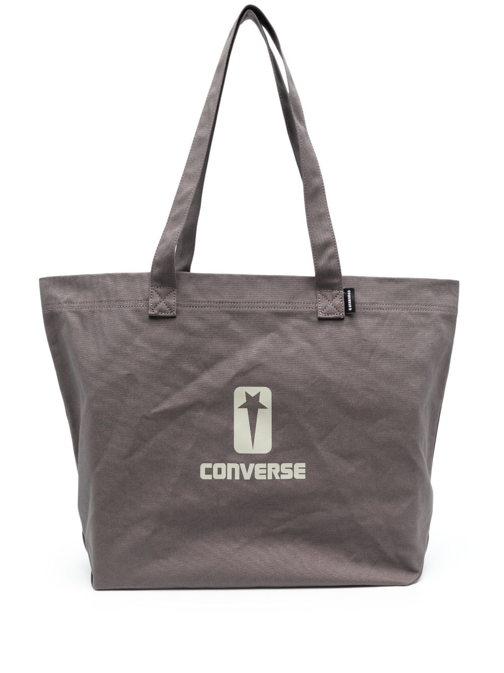 Converse logo-print canvas tote bag - Neutrals von Converse