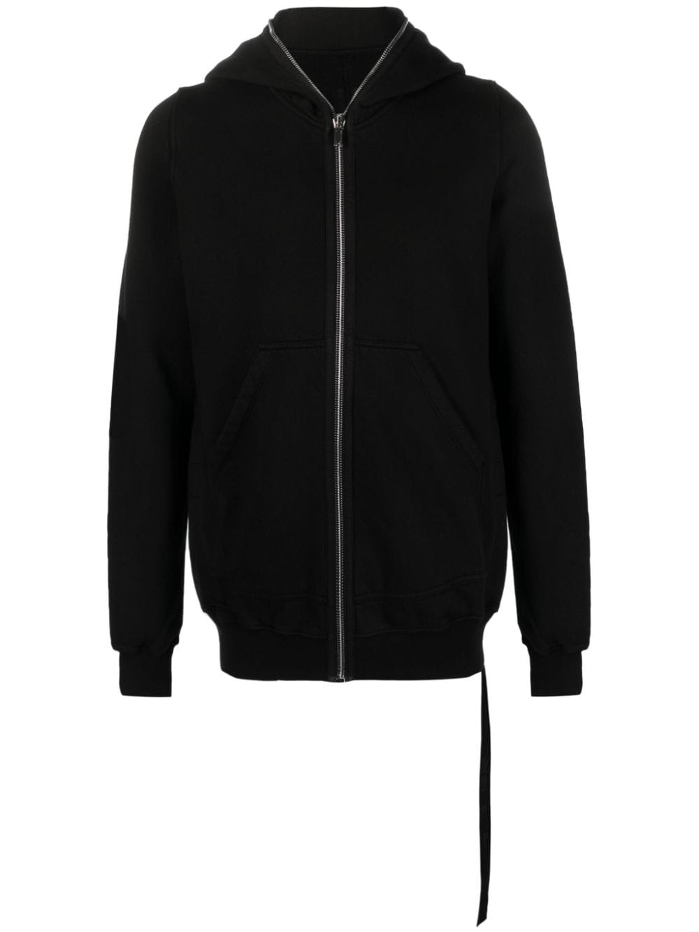 Rick Owens DRKSHDW long-sleeve zip-up cotton hoodie - Black von Rick Owens DRKSHDW