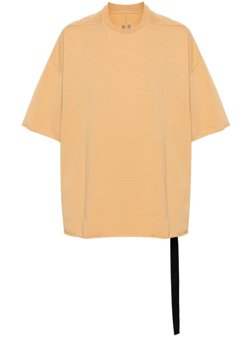 Rick Owens DRKSHDW organic cotton jersey T-shirt - Yellow von Rick Owens DRKSHDW