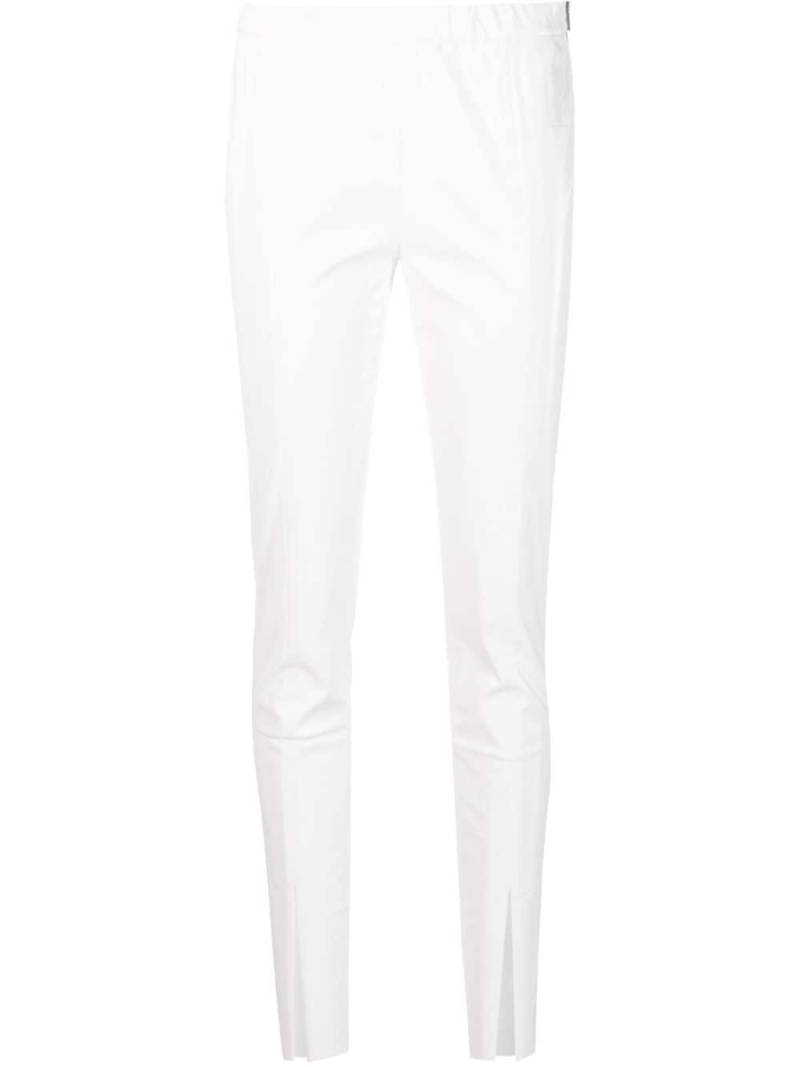 Rick Owens DRKSHDW slit-ankle high-waisted leggings - White von Rick Owens DRKSHDW