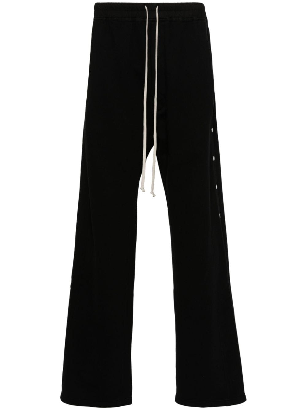 Rick Owens DRKSHDW straight-leg jersey trousers - Black von Rick Owens DRKSHDW