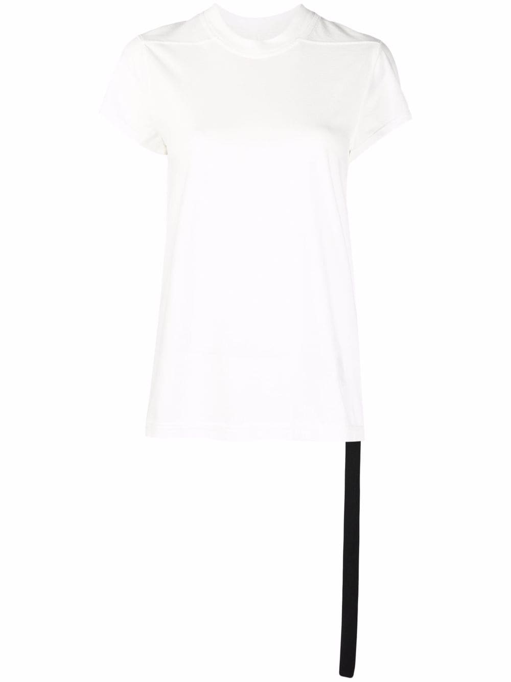 Rick Owens DRKSHDW strap-detail cotton T-shirt - White von Rick Owens DRKSHDW