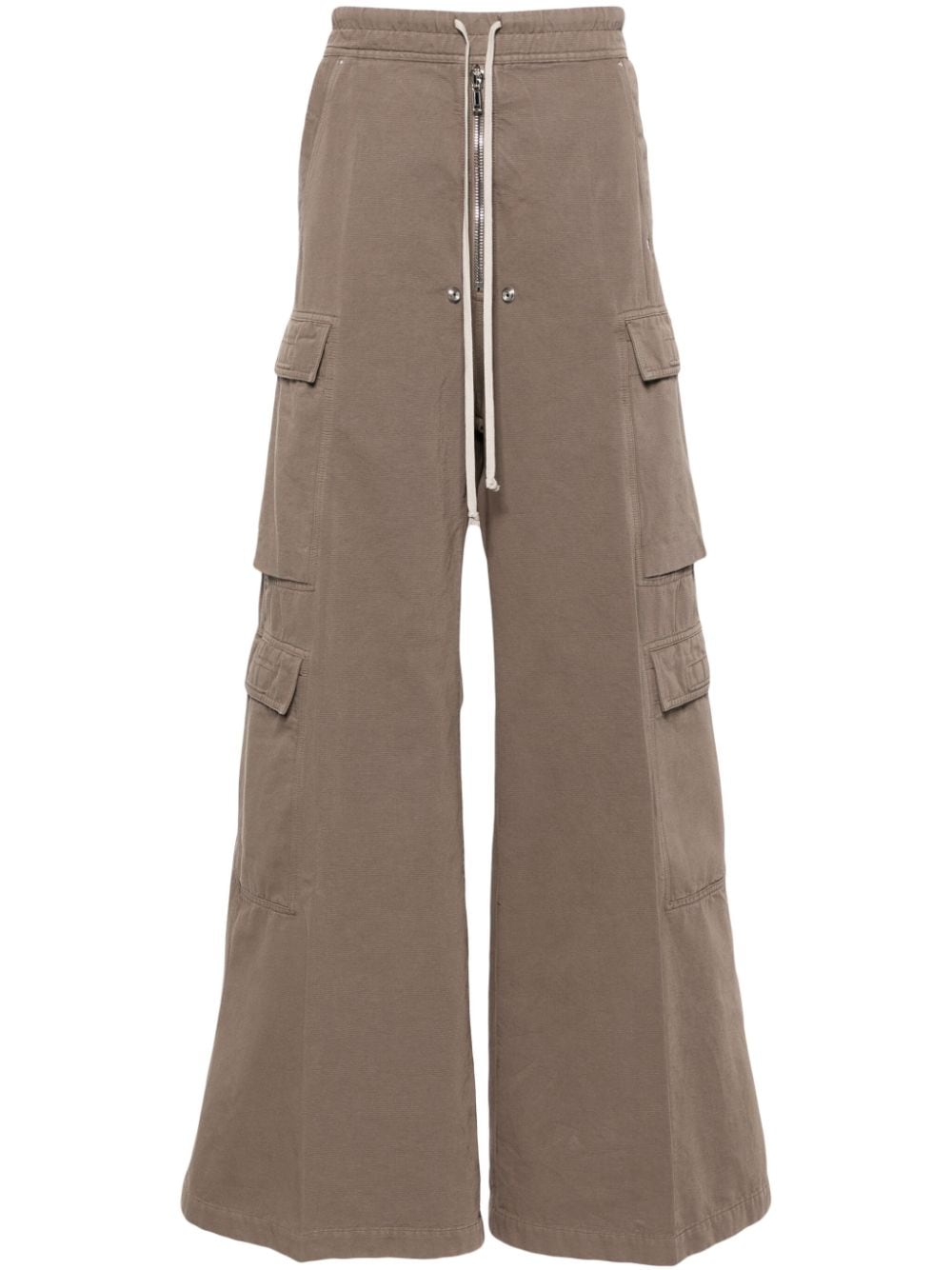 Rick Owens DRKSHDW wide-leg cotton cargo trousers - Brown von Rick Owens DRKSHDW