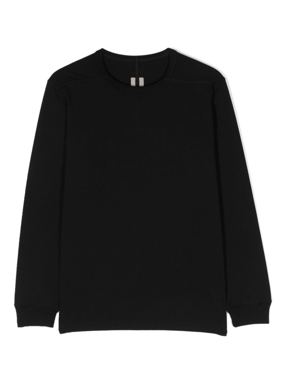 Rick Owens Kids Level T jersey cotton sweatshirt - Black von Rick Owens Kids