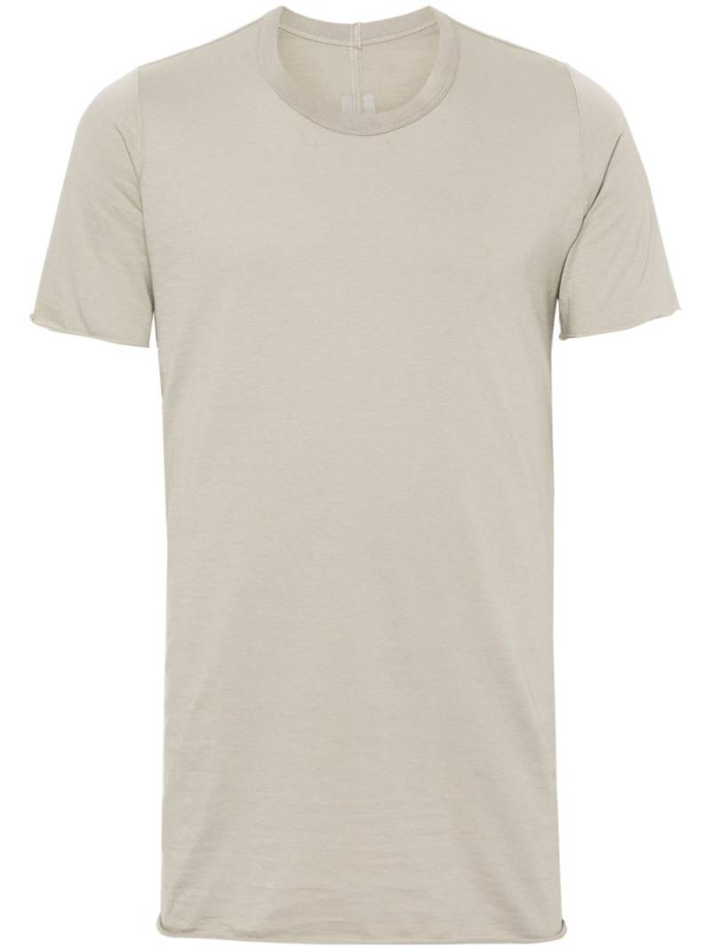 Rick Owens Basic SS cotton T-shirt - Grey von Rick Owens