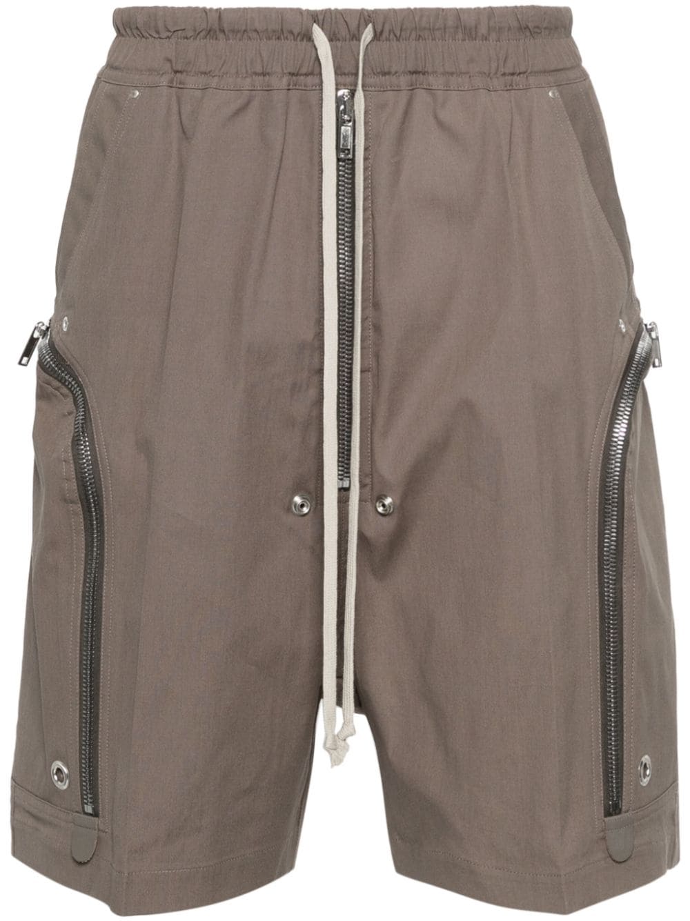 Rick Owens Bauhaus Bela drop-crotch shorts - Grey von Rick Owens