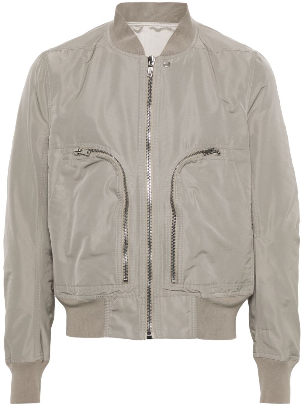 Rick Owens Bauhaus Flight bomber jacket - Neutrals von Rick Owens