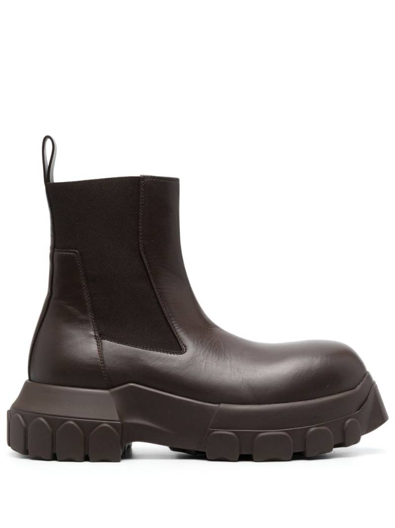 Rick Owens Beatle Bozo Tractor chelsea boots - Brown von Rick Owens