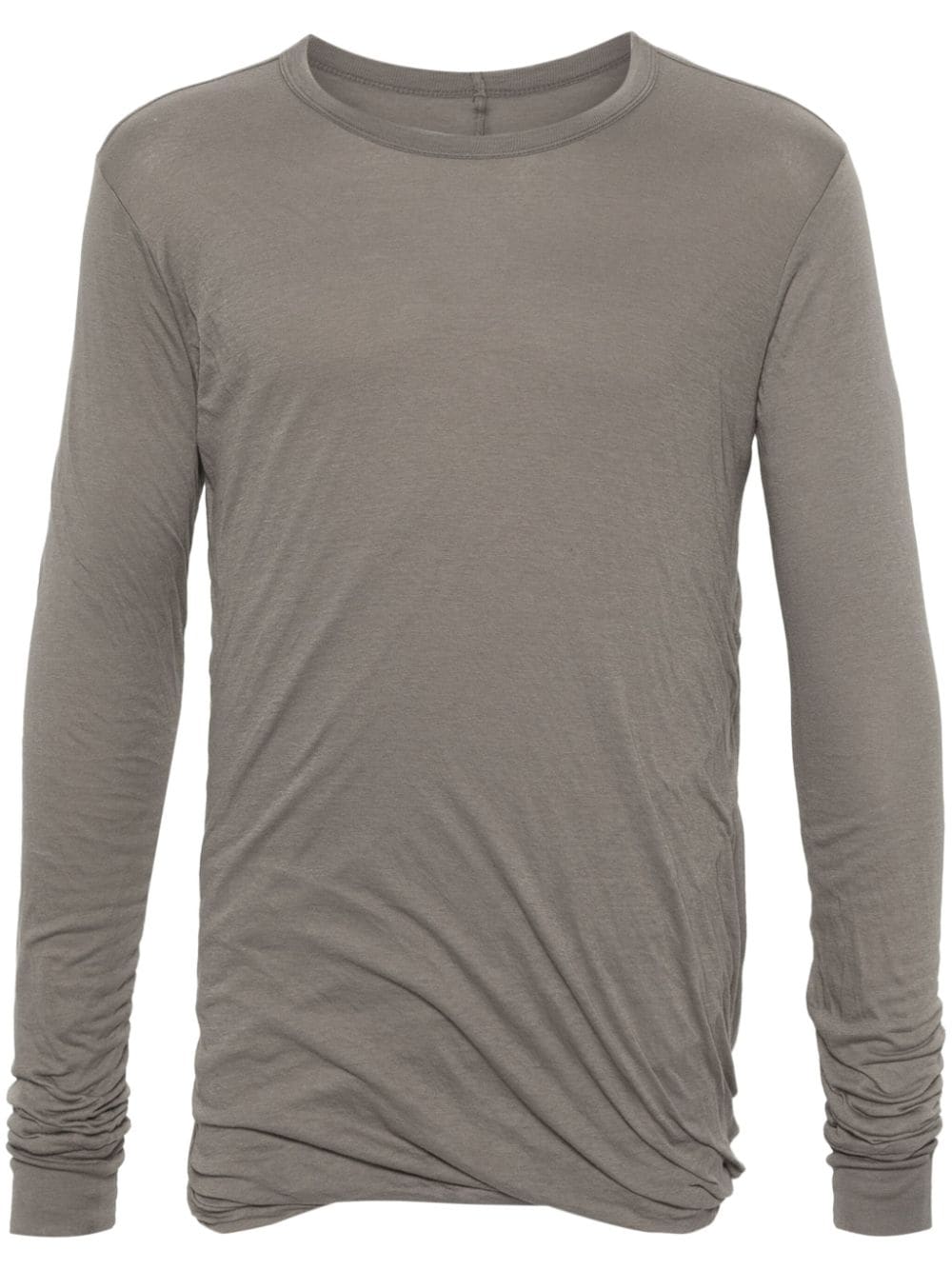 Rick Owens Double T long-sleeve T-shirt - Grey von Rick Owens