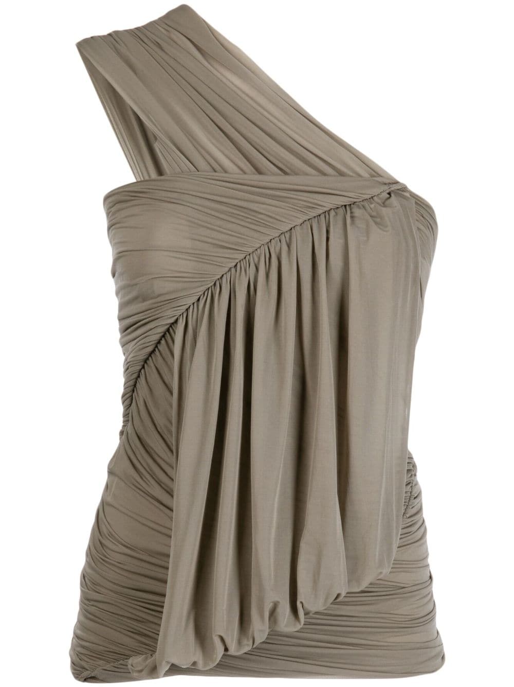 Rick Owens Edfu ruched draped top - Neutrals von Rick Owens