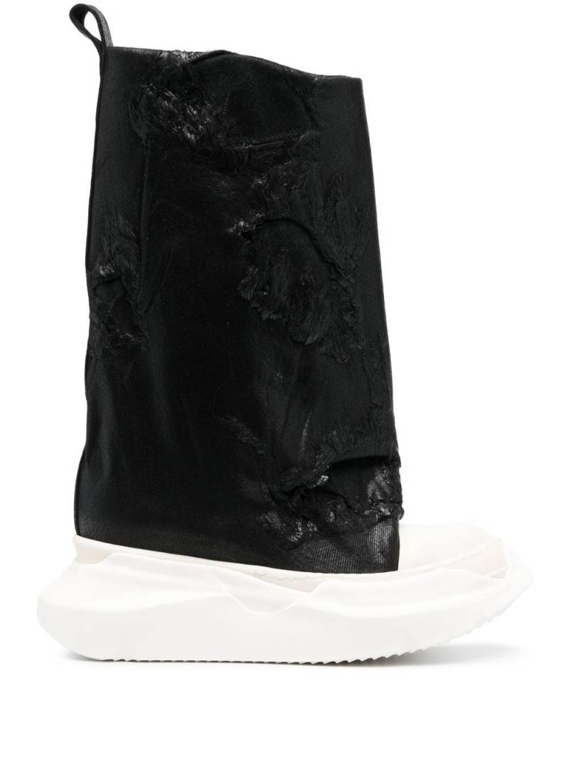 Rick Owens Fogachine platform boots - Black von Rick Owens