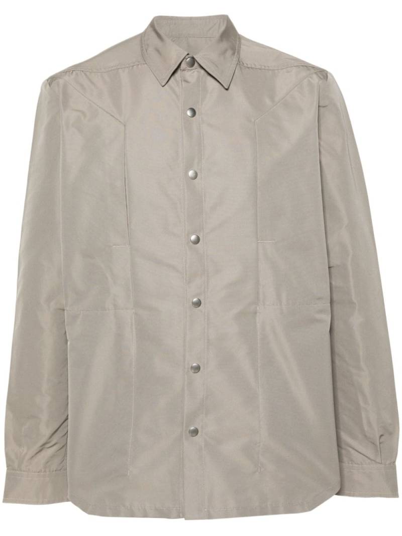 Rick Owens Fogpocket shirt jacket - Grey von Rick Owens