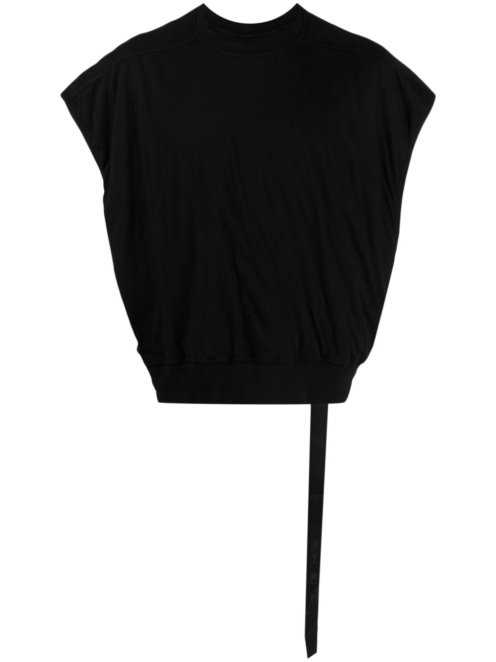 Rick Owens Jumbo Tatlin sleeveless organic cotton sweatshirt - Black von Rick Owens