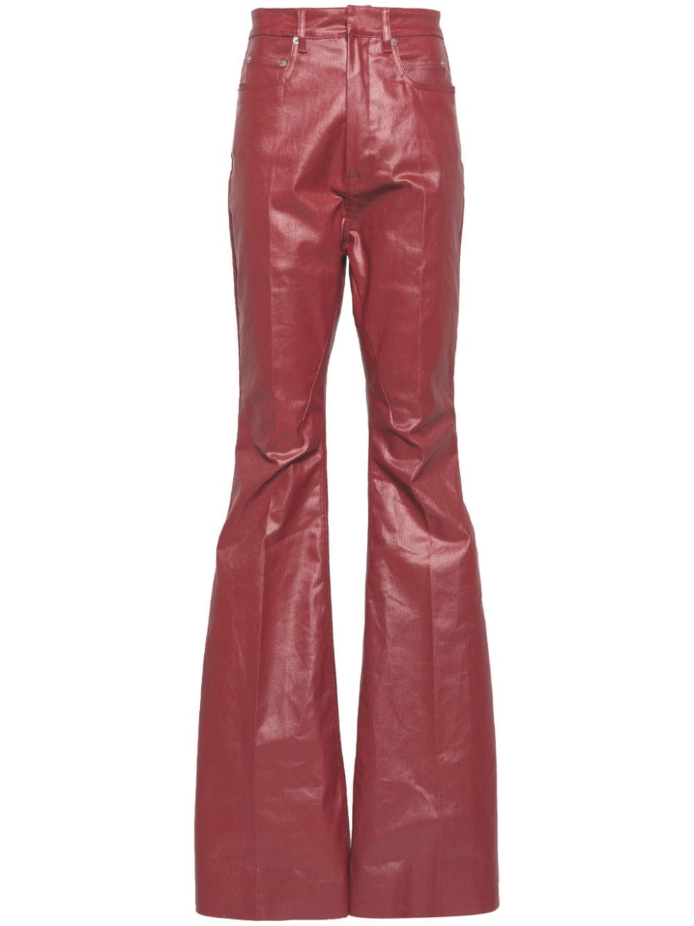 Rick Owens Lido Bolan bootcut trousers - Red von Rick Owens