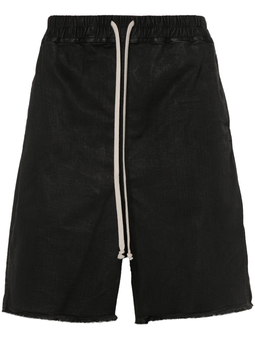 Rick Owens Long Boxers cotton shorts - Black von Rick Owens