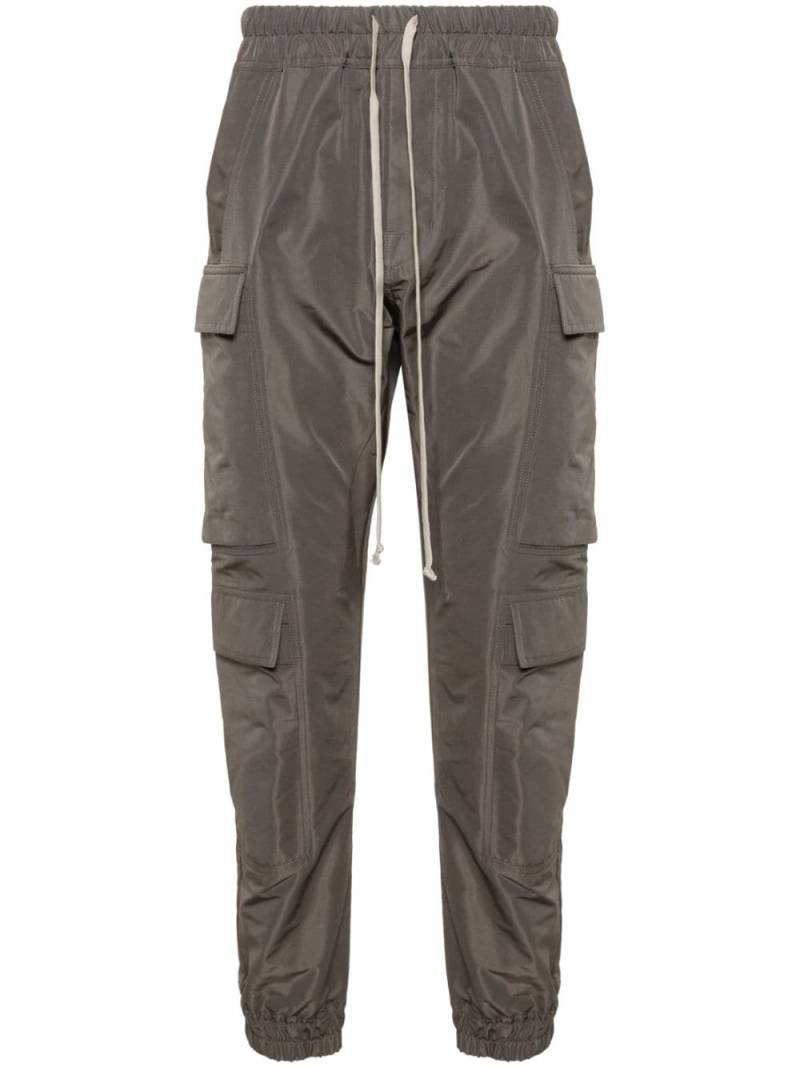 Rick Owens Mastodon Megacargo tapered trousers - Grey von Rick Owens