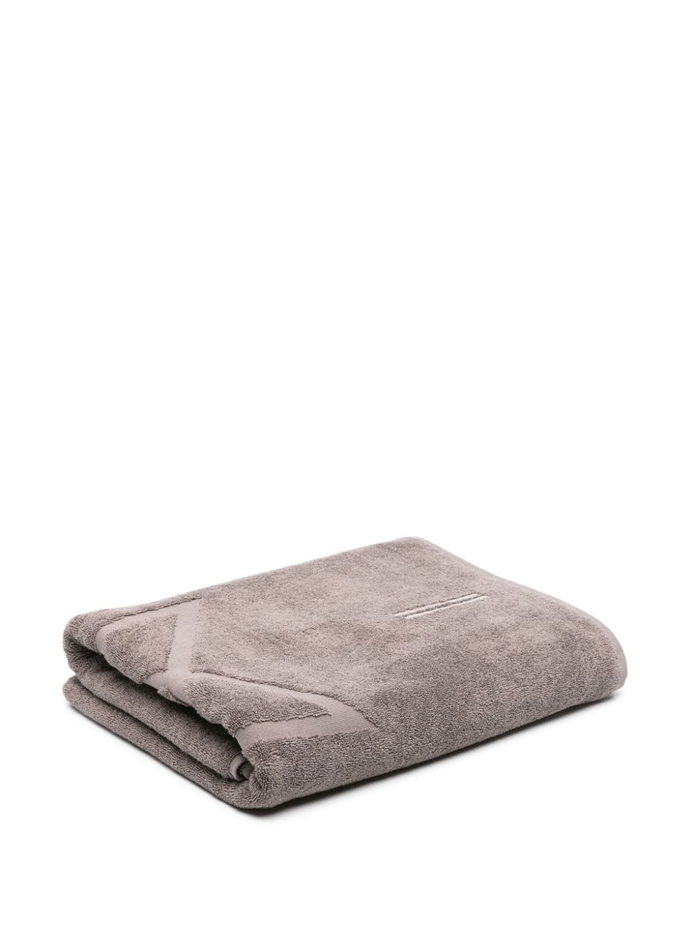 Rick Owens Pentagram beach towel - Grey von Rick Owens